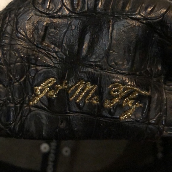 Leather hat - Picture 4 of 4